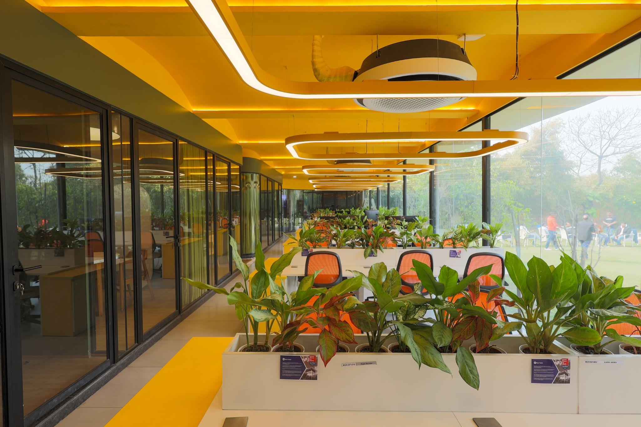 Open office workspace design